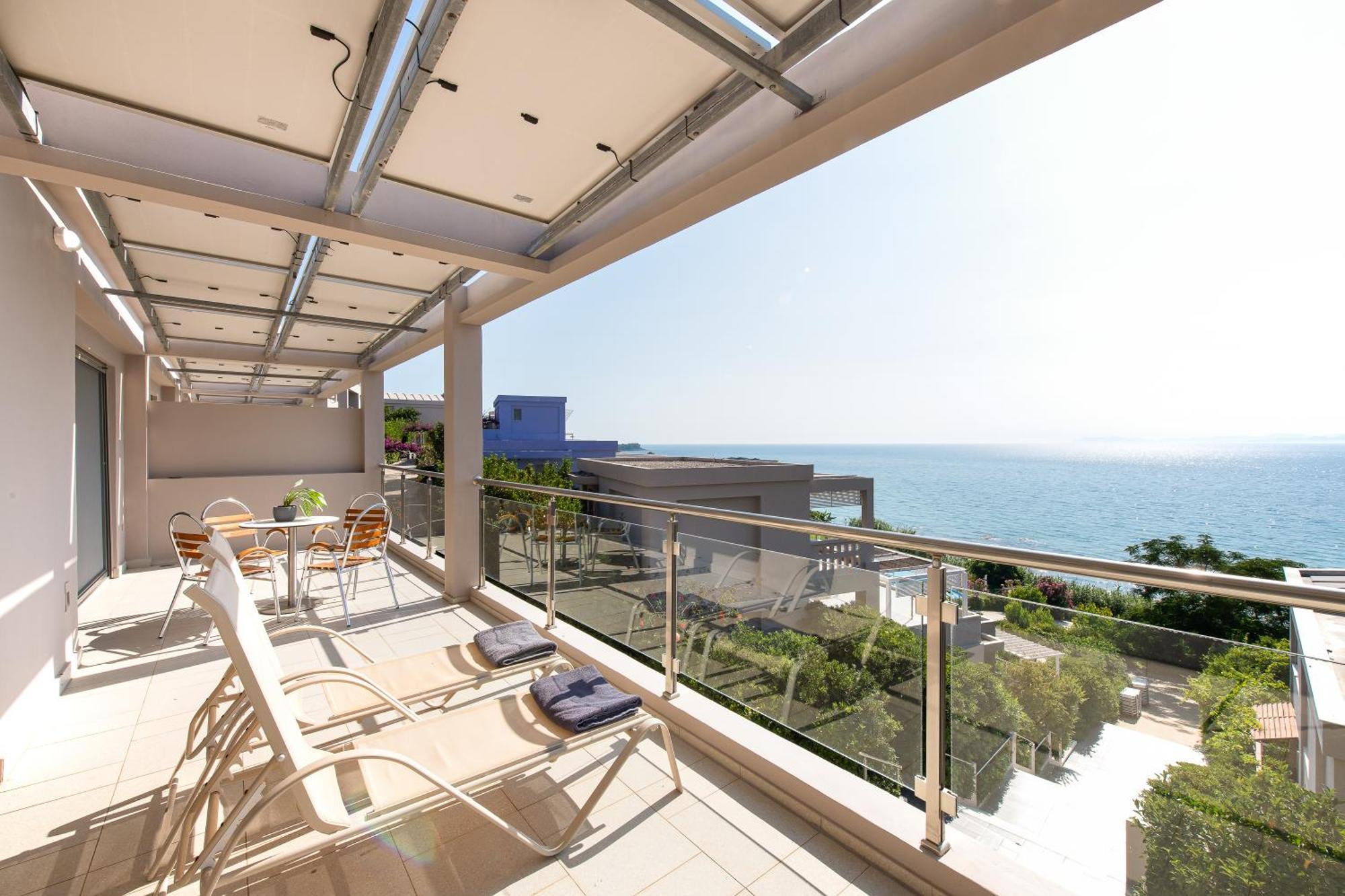 Mare Dei Suites Hotel Ionian Resort Szkafidiá Kültér fotó