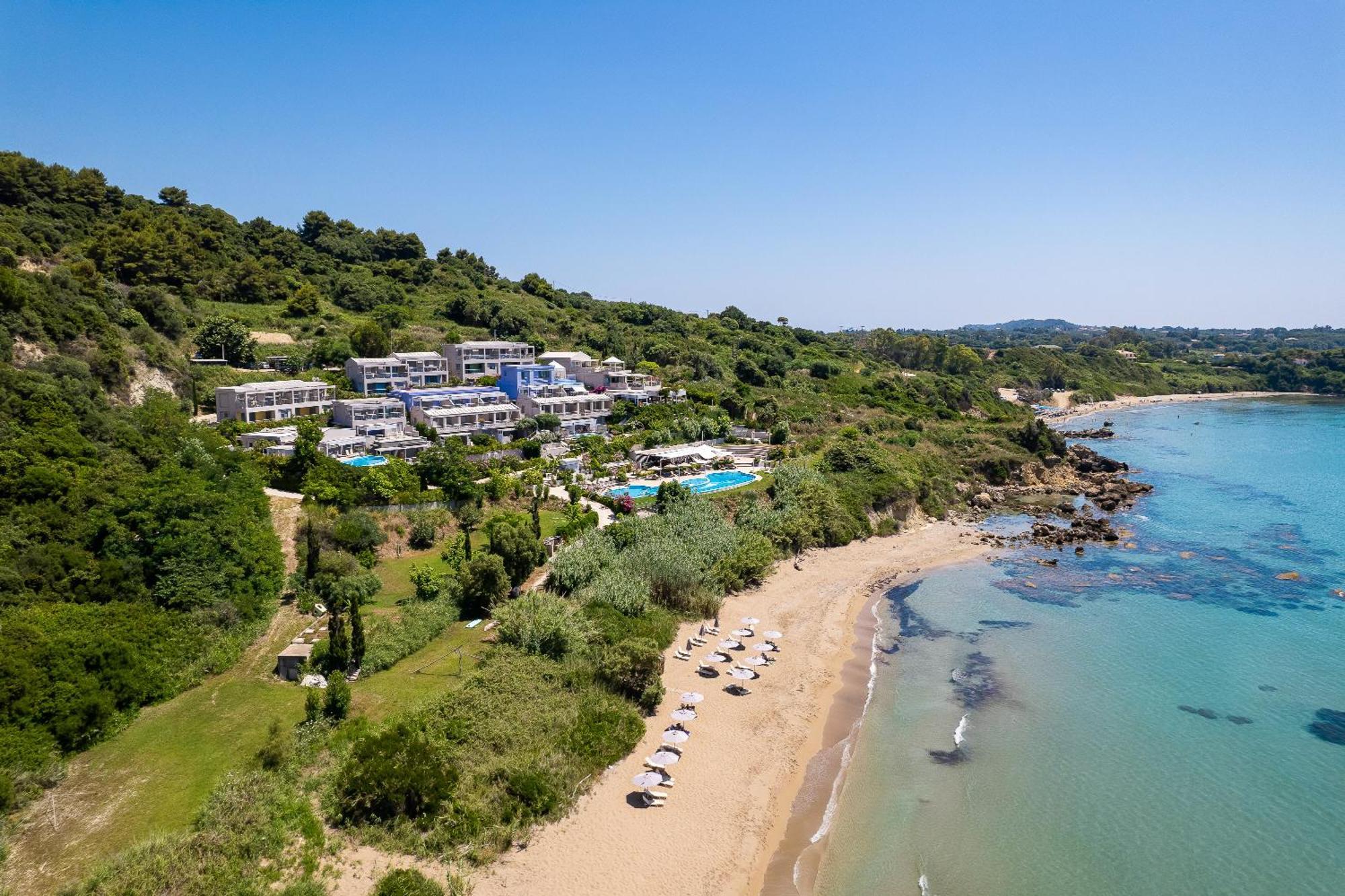 Mare Dei Suites Hotel Ionian Resort Szkafidiá Kültér fotó