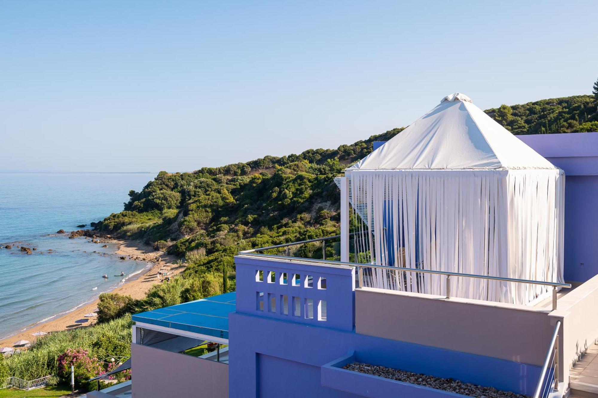 Mare Dei Suites Hotel Ionian Resort Szkafidiá Kültér fotó