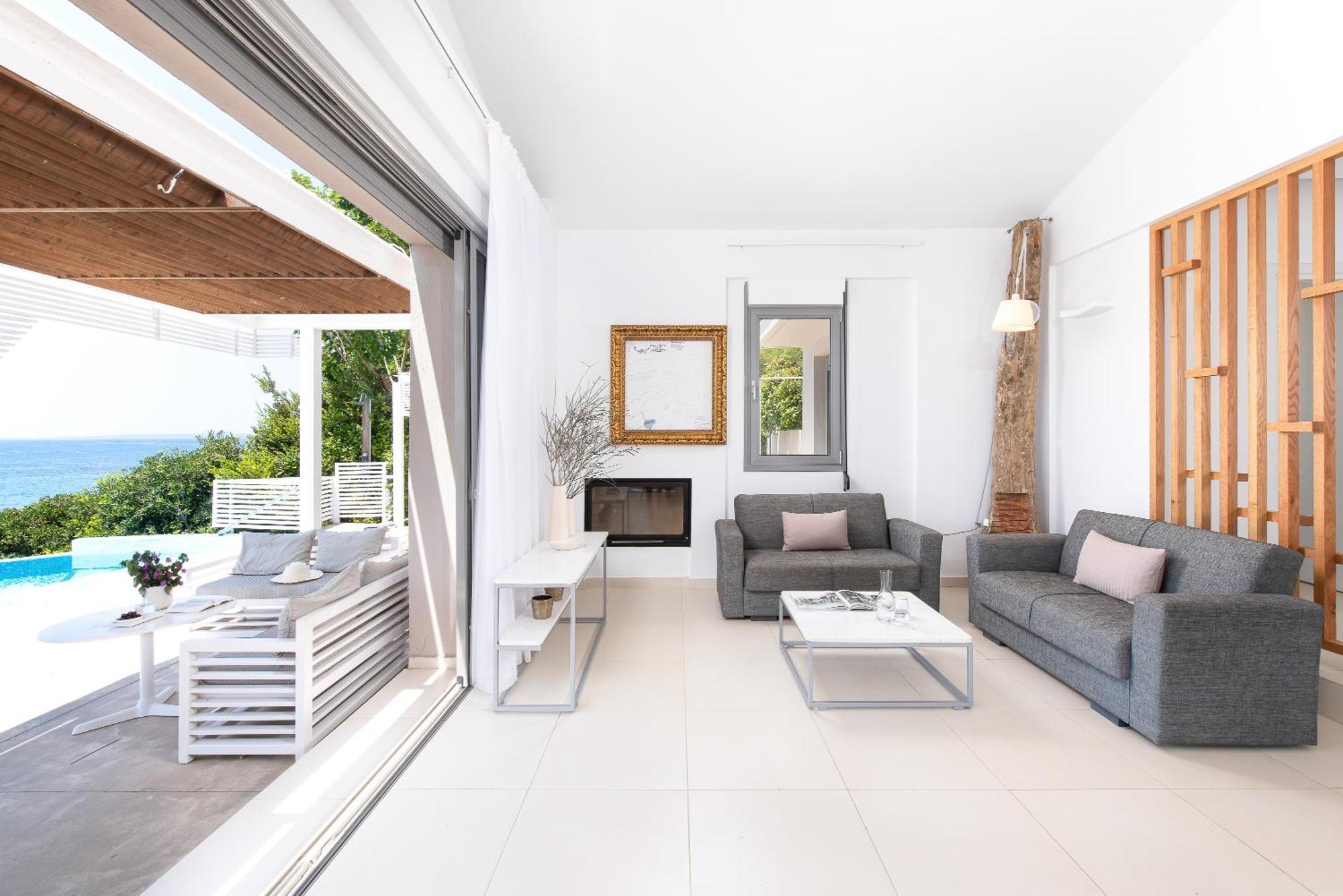 Mare Dei Suites Hotel Ionian Resort Szkafidiá Kültér fotó