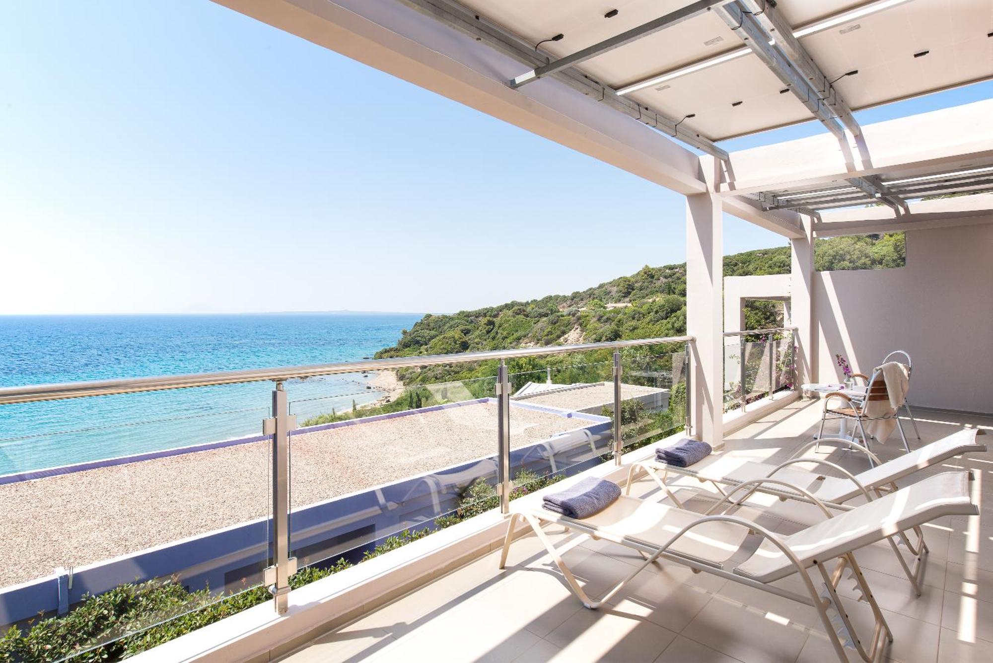 Mare Dei Suites Hotel Ionian Resort Szkafidiá Kültér fotó