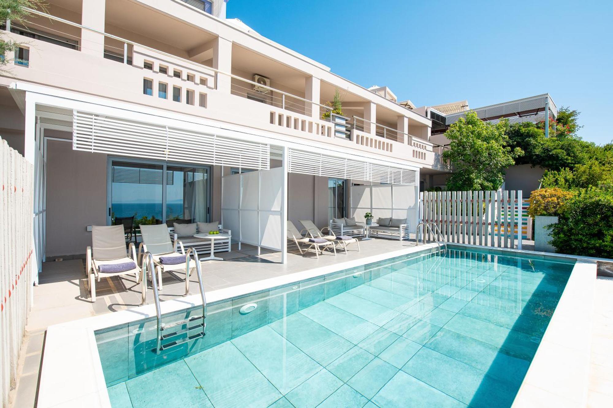 Mare Dei Suites Hotel Ionian Resort Szkafidiá Kültér fotó