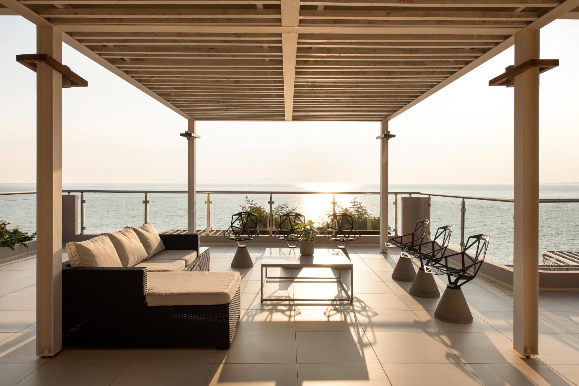 Mare Dei Suites Hotel Ionian Resort Szkafidiá Kültér fotó