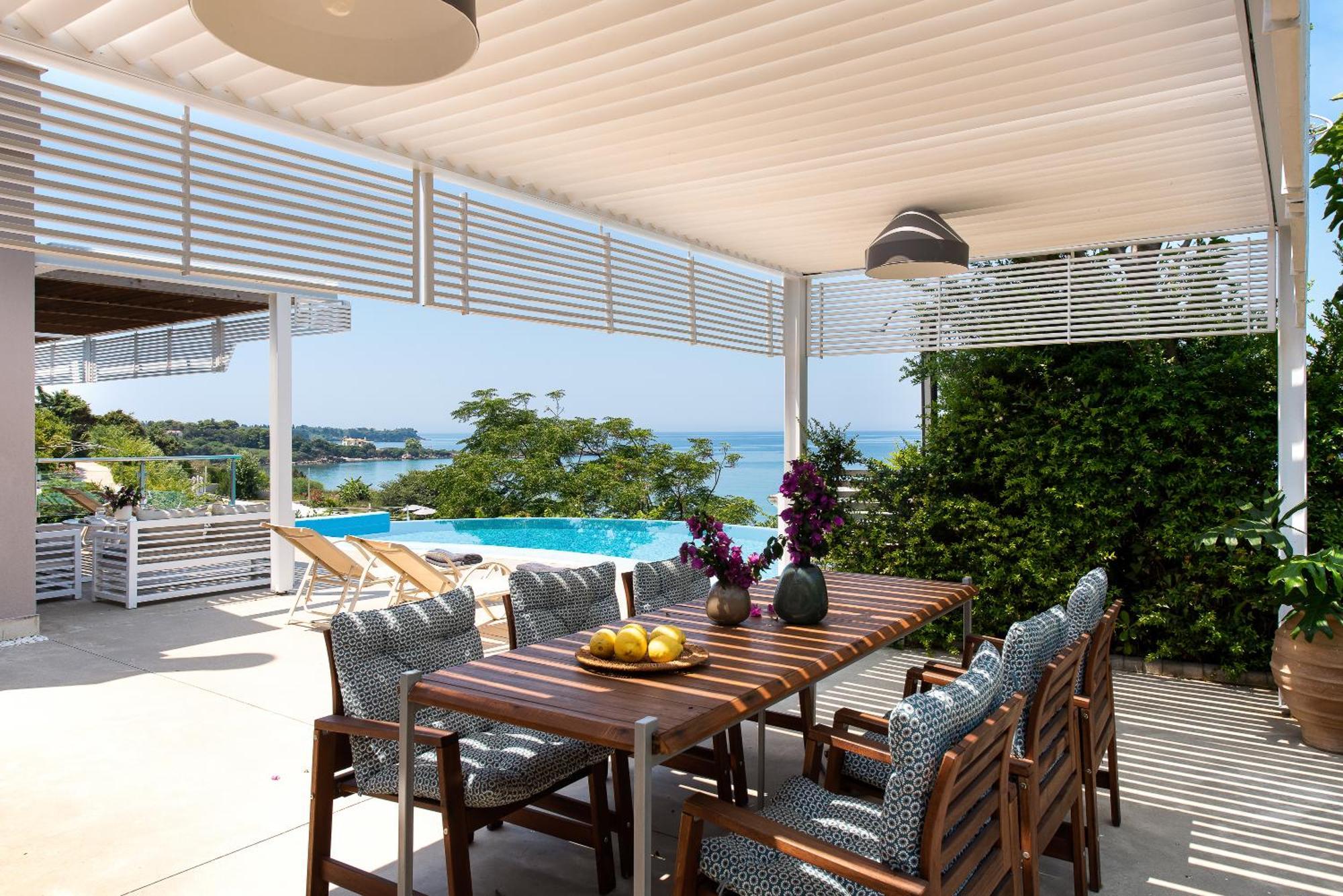 Mare Dei Suites Hotel Ionian Resort Szkafidiá Kültér fotó
