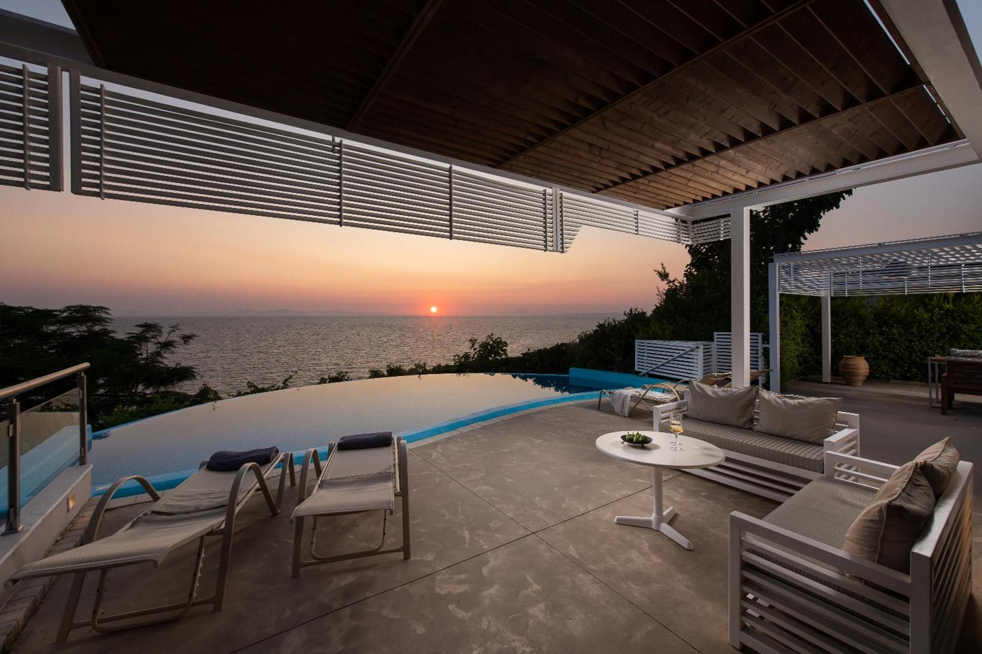 Mare Dei Suites Hotel Ionian Resort Szkafidiá Kültér fotó