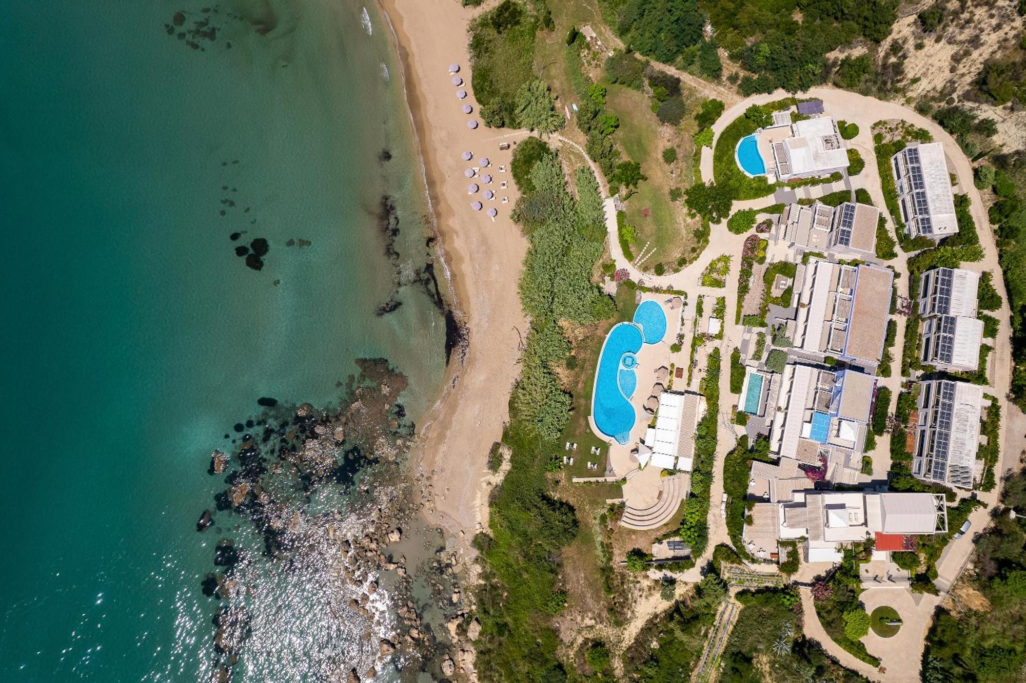 Mare Dei Suites Hotel Ionian Resort Szkafidiá Kültér fotó