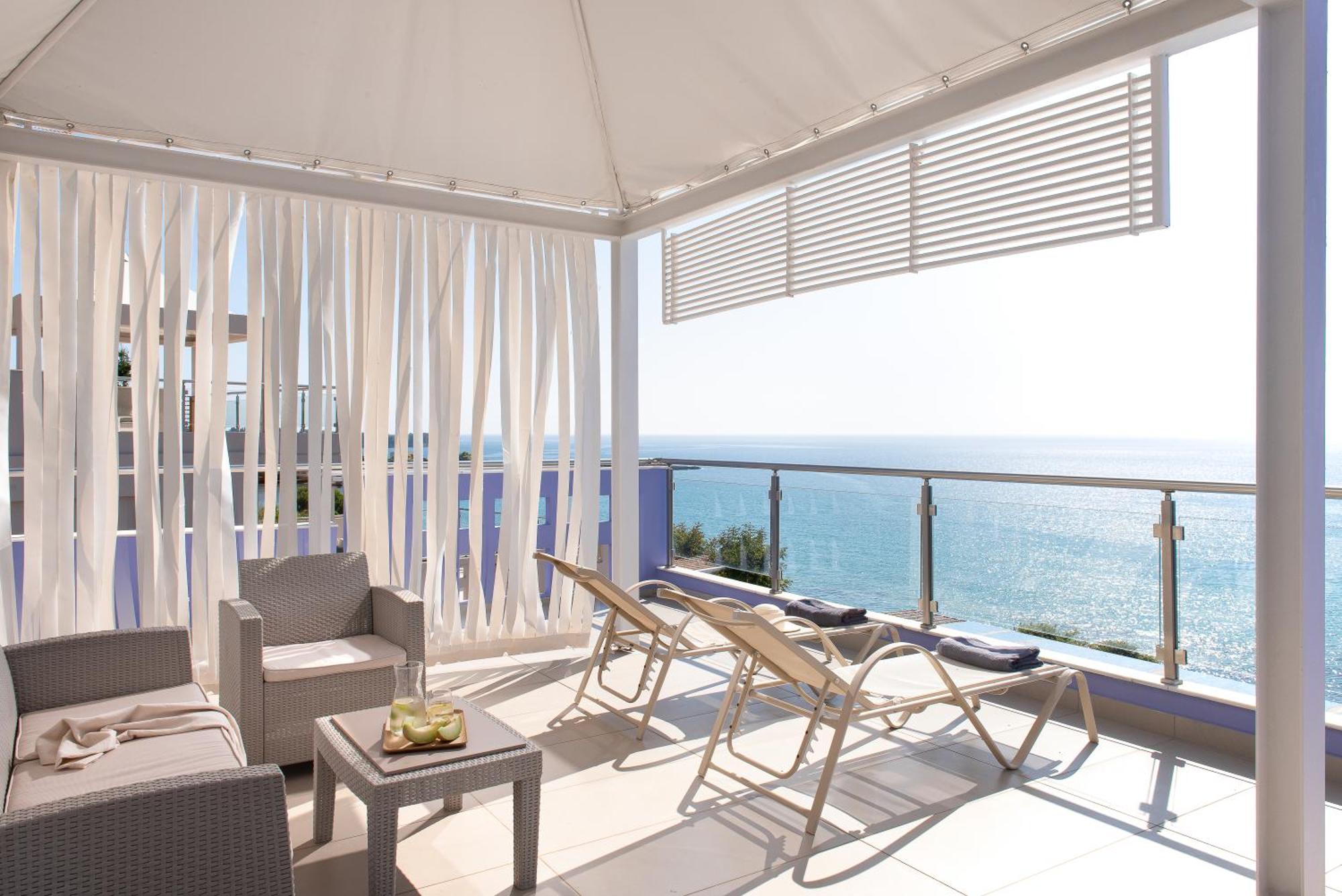 Mare Dei Suites Hotel Ionian Resort Szkafidiá Kültér fotó